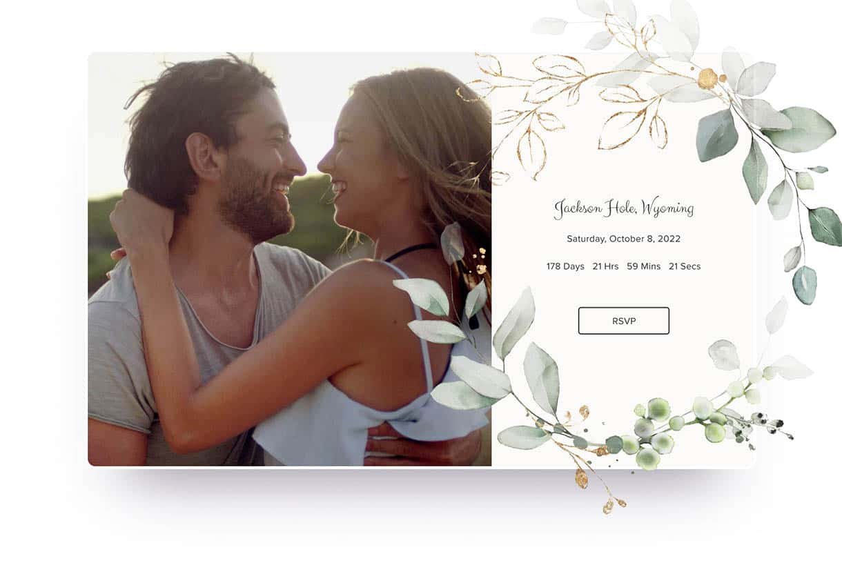 wedding website